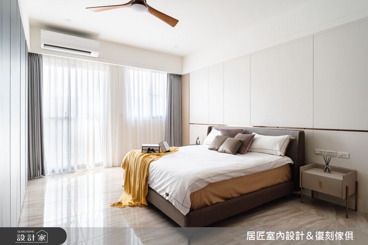 42坪新成屋(5年以下)＿混搭風臥室案例圖片＿居匠室內設計＆復刻傢俱＿居匠_29之16
