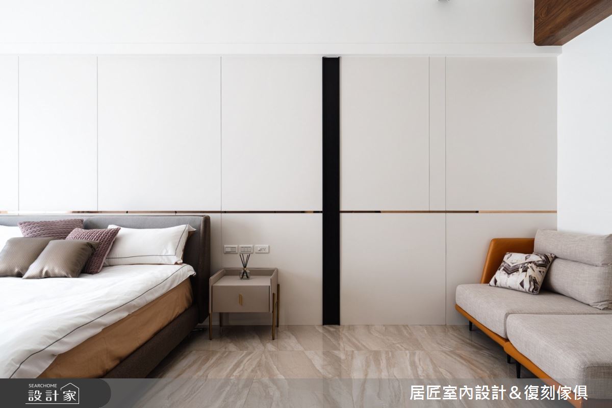42坪新成屋(5年以下)＿混搭風臥室案例圖片＿居匠室內設計＆復刻傢俱＿居匠_29之17