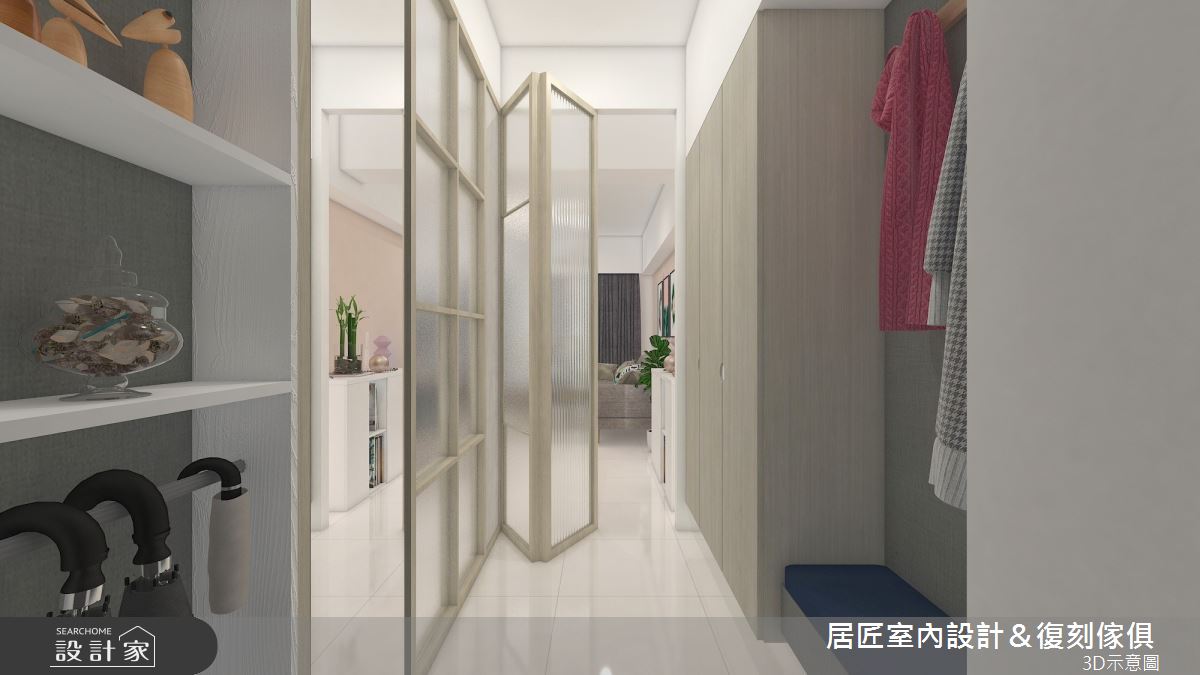 25坪＿北歐風更衣間案例圖片＿居匠室內設計＆復刻傢俱＿居匠_32之2