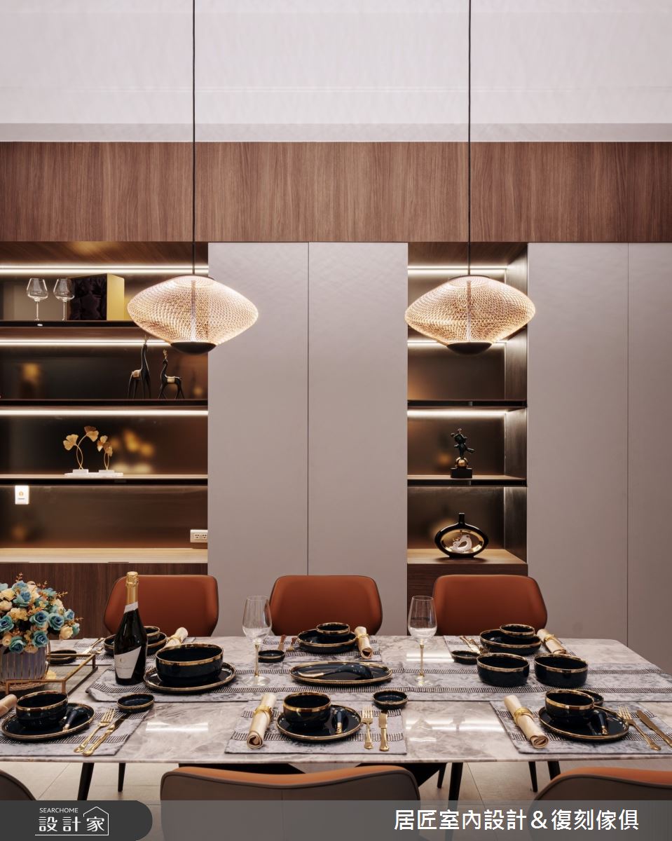 115坪新成屋(5年以下)＿現代風餐廳案例圖片＿居匠室內設計＆復刻傢俱＿居匠_33之2
