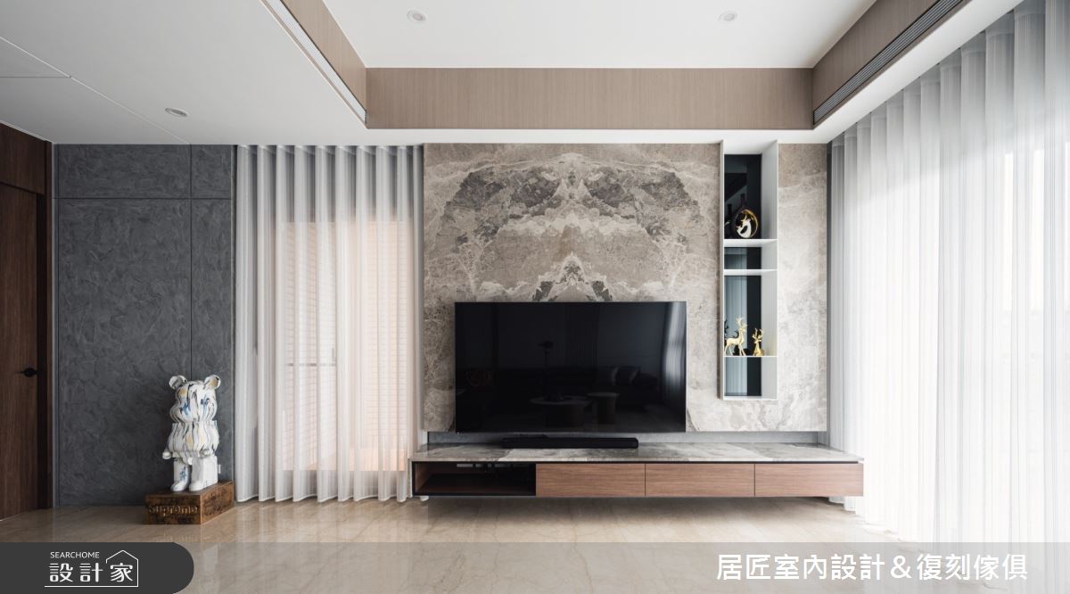 115坪新成屋(5年以下)＿現代風客廳案例圖片＿居匠室內設計＆復刻傢俱＿居匠_33之10