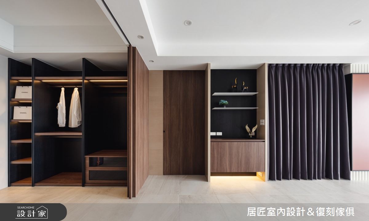 115坪新成屋(5年以下)＿現代風更衣間案例圖片＿居匠室內設計＆復刻傢俱＿居匠_33之19