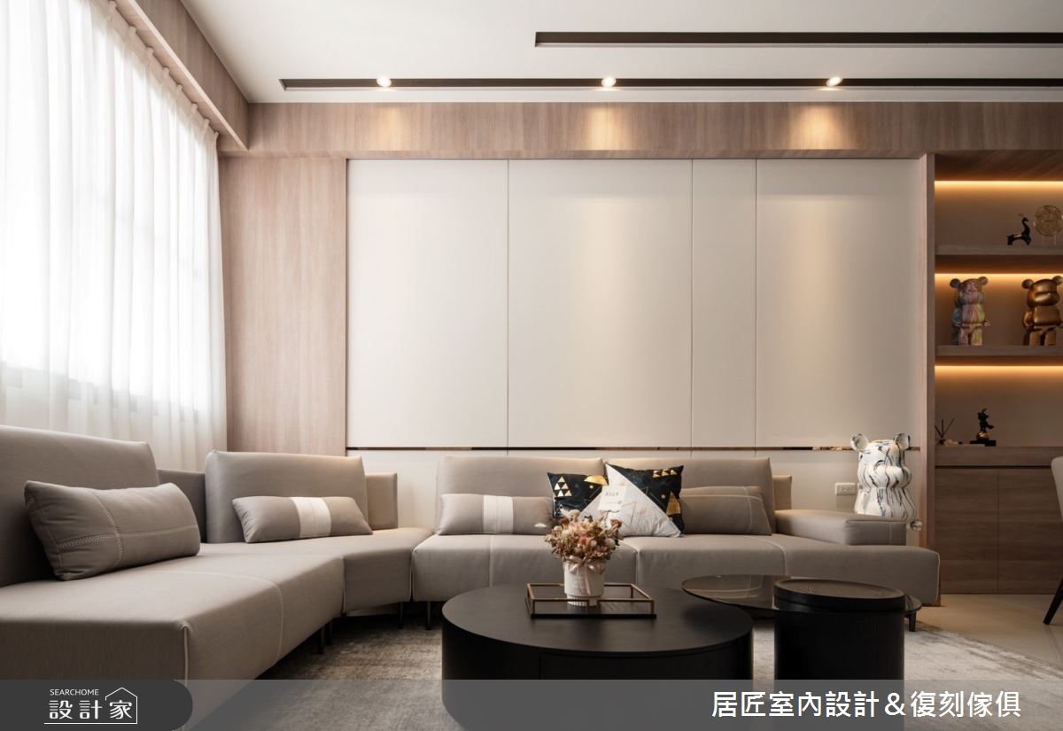 113坪新成屋(5年以下)＿現代風客廳案例圖片＿居匠室內設計＆復刻傢俱＿居匠_34之3