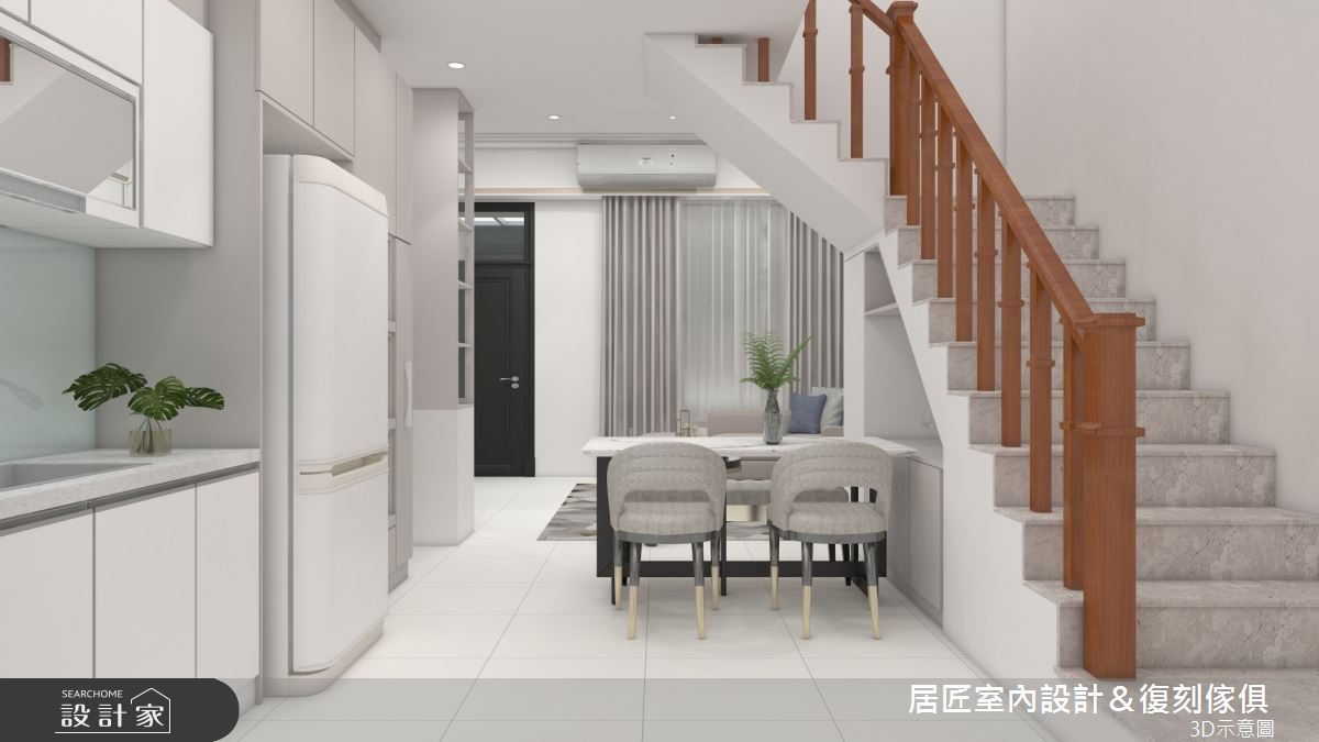 35坪新成屋(5年以下)＿現代風廚房案例圖片＿居匠室內設計＆復刻傢俱＿居匠_36之4