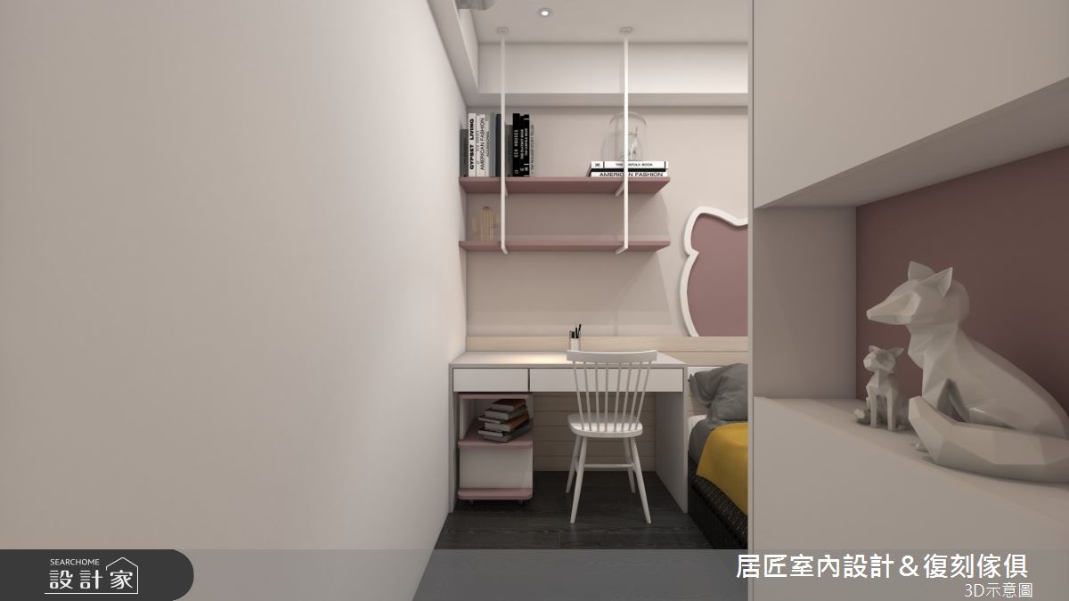 14坪新成屋(5年以下)＿現代風兒童房兒童房案例圖片＿居匠室內設計＆復刻傢俱＿居匠_37之10