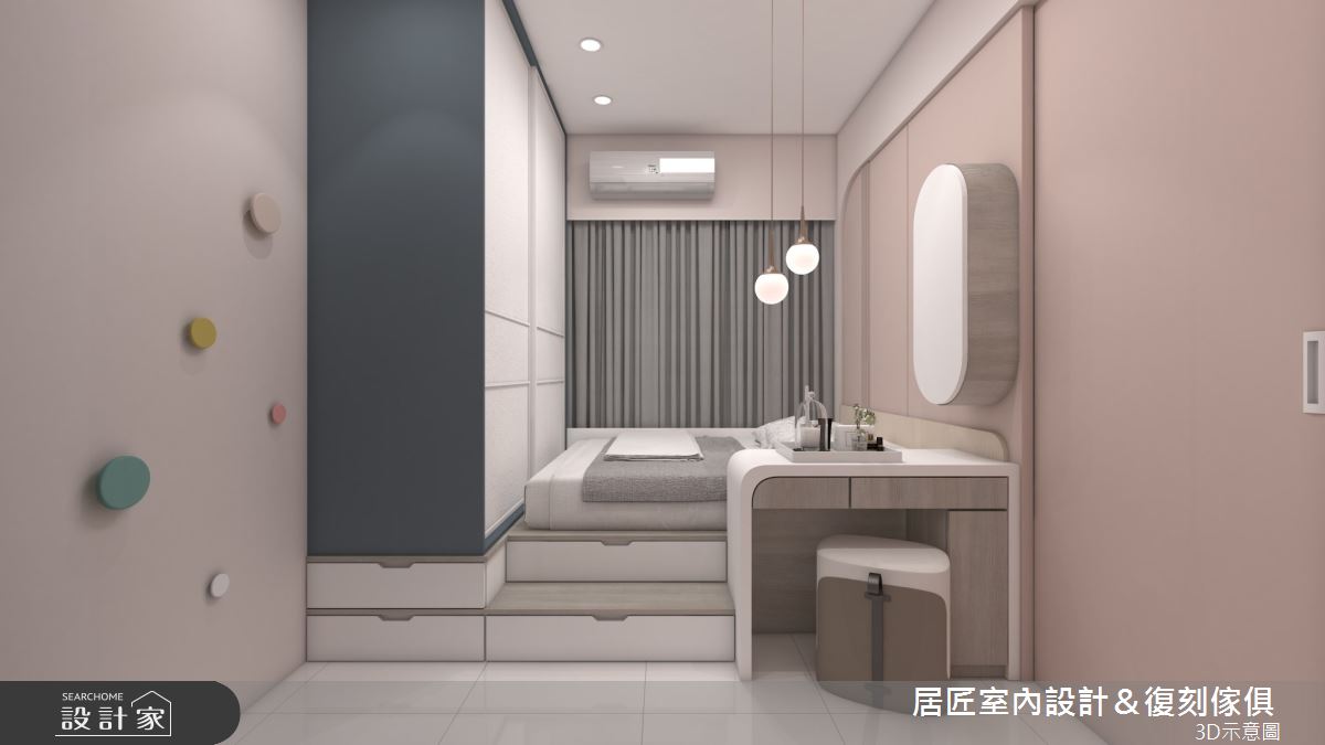 14坪預售屋＿現代風臥室案例圖片＿居匠室內設計＆復刻傢俱＿居匠_44之7
