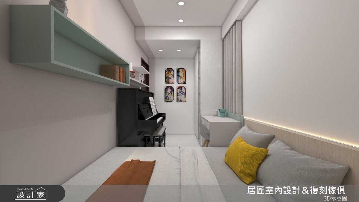 14坪預售屋＿現代風臥室案例圖片＿居匠室內設計＆復刻傢俱＿居匠_44之9