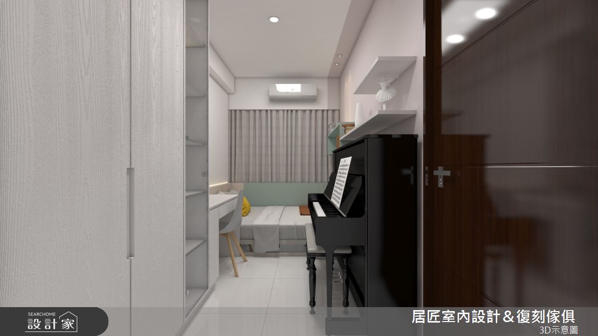 14坪預售屋＿現代風臥室案例圖片＿居匠室內設計＆復刻傢俱＿居匠_44之10