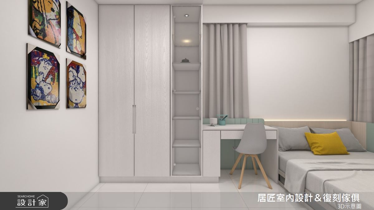 14坪預售屋＿現代風臥室案例圖片＿居匠室內設計＆復刻傢俱＿居匠_44之11