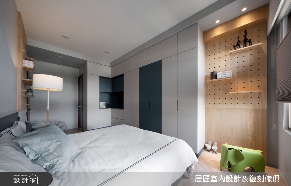 135坪新成屋(5年以下)＿現代風臥室案例圖片＿居匠室內設計＆復刻傢俱＿居匠_45之5