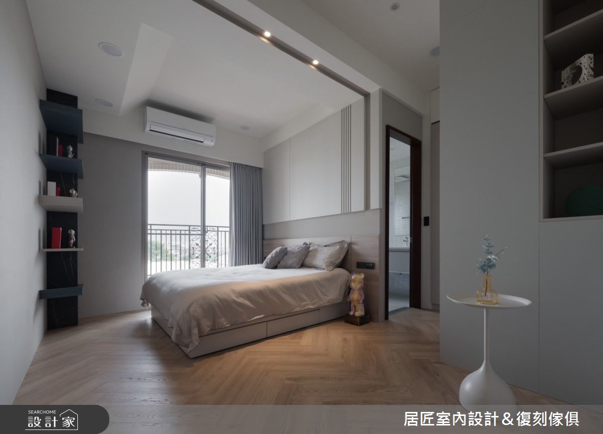 135坪新成屋(5年以下)＿現代風臥室案例圖片＿居匠室內設計＆復刻傢俱＿居匠_45之7