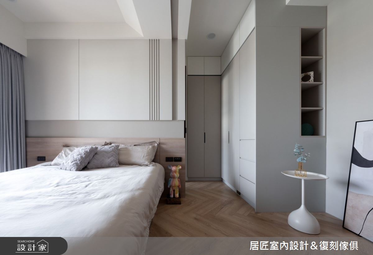 135坪新成屋(5年以下)＿現代風臥室案例圖片＿居匠室內設計＆復刻傢俱＿居匠_45之8