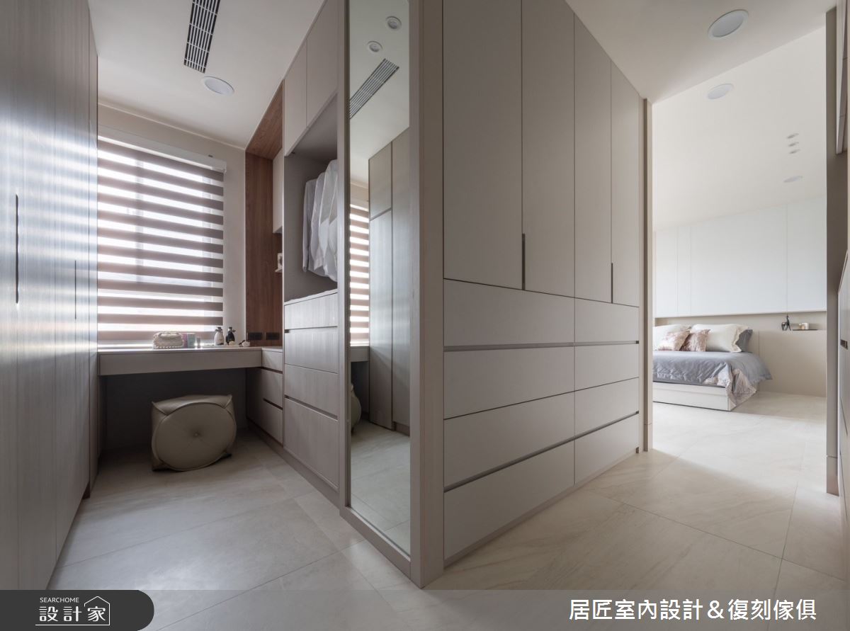 135坪新成屋(5年以下)＿現代風更衣間案例圖片＿居匠室內設計＆復刻傢俱＿居匠_45之13