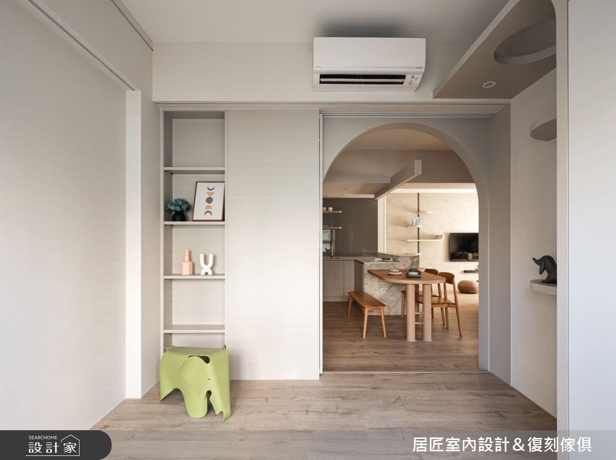 20坪中古屋(5~15年)＿現代風多功能室案例圖片＿居匠室內設計＆復刻傢俱＿居匠_46之10