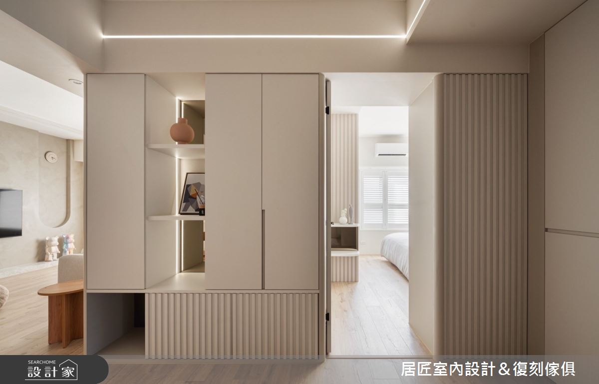 20坪中古屋(5~15年)＿現代風玄關案例圖片＿居匠室內設計＆復刻傢俱＿居匠_46之7