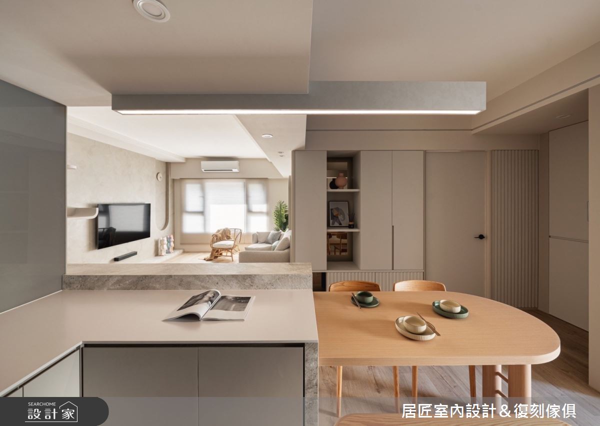 20坪中古屋(5~15年)＿現代風餐廳案例圖片＿居匠室內設計＆復刻傢俱＿居匠_46之8