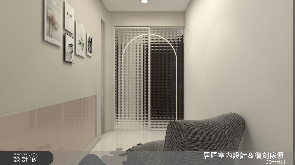 16坪新成屋(5年以下)＿混搭風多功能室案例圖片＿居匠室內設計＆復刻傢俱＿居匠_47之7