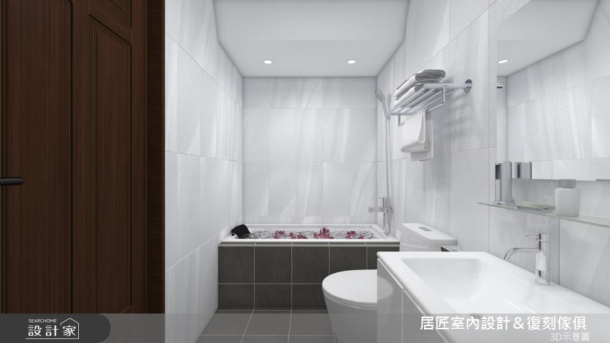 20坪老屋(16~30年)＿現代風浴室案例圖片＿居匠室內設計＆復刻傢俱＿居匠_48之12