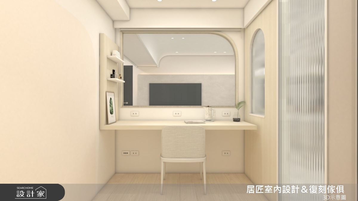 20坪新成屋(5年以下)＿混搭風書房多功能室案例圖片＿居匠室內設計＆復刻傢俱＿居匠_51之6