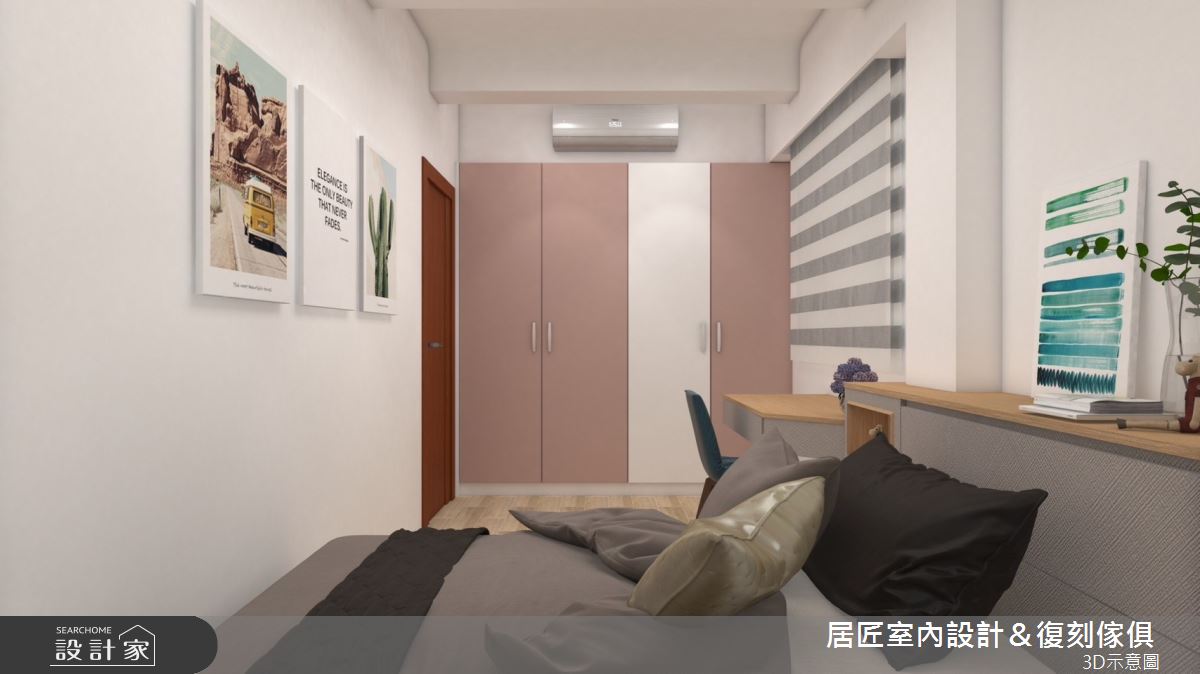 120坪中古屋(5~15年)＿現代風客房案例圖片＿居匠室內設計＆復刻傢俱＿居匠_53之17