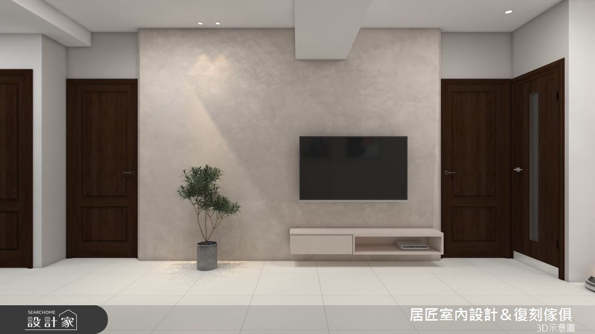 15坪新成屋(5年以下)＿現代風客廳案例圖片＿居匠室內設計＆復刻傢俱＿居匠_55之4
