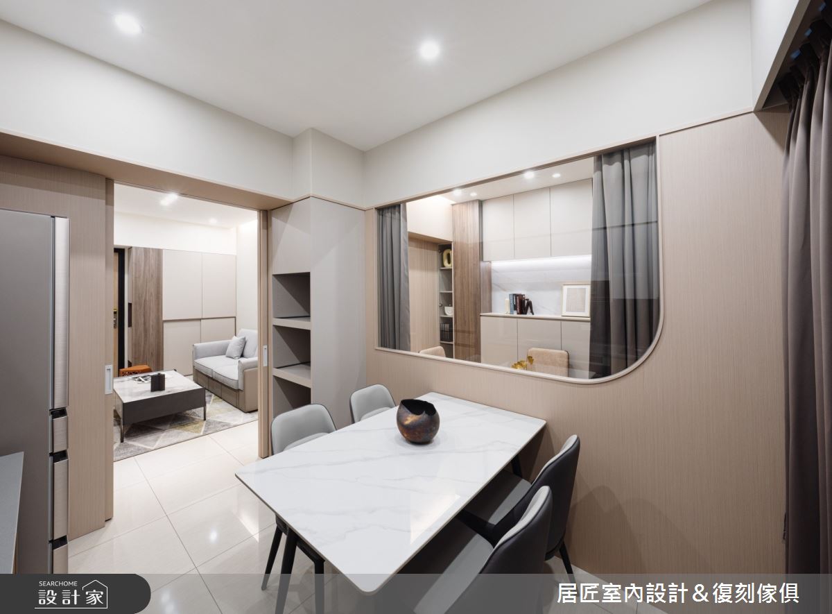 16坪新成屋(5年以下)＿混搭風餐廳案例圖片＿居匠室內設計＆復刻傢俱＿居匠_60之5