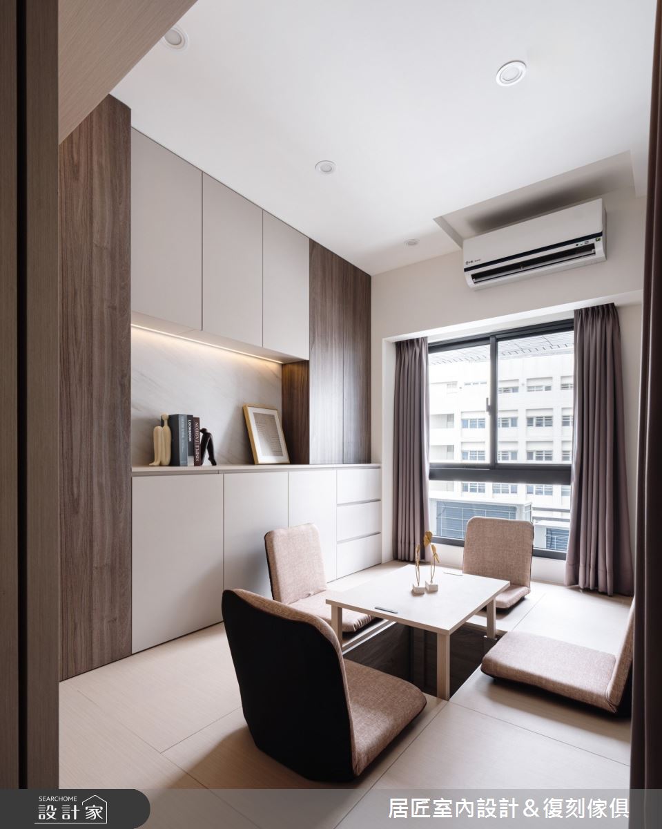 16坪新成屋(5年以下)＿混搭風和室案例圖片＿居匠室內設計＆復刻傢俱＿居匠_60之7