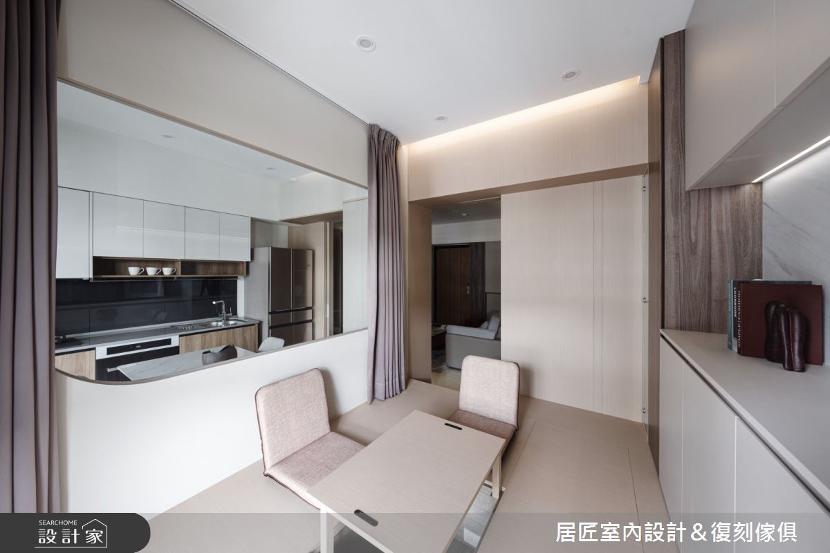 16坪新成屋(5年以下)＿混搭風和室案例圖片＿居匠室內設計＆復刻傢俱＿居匠_60之6