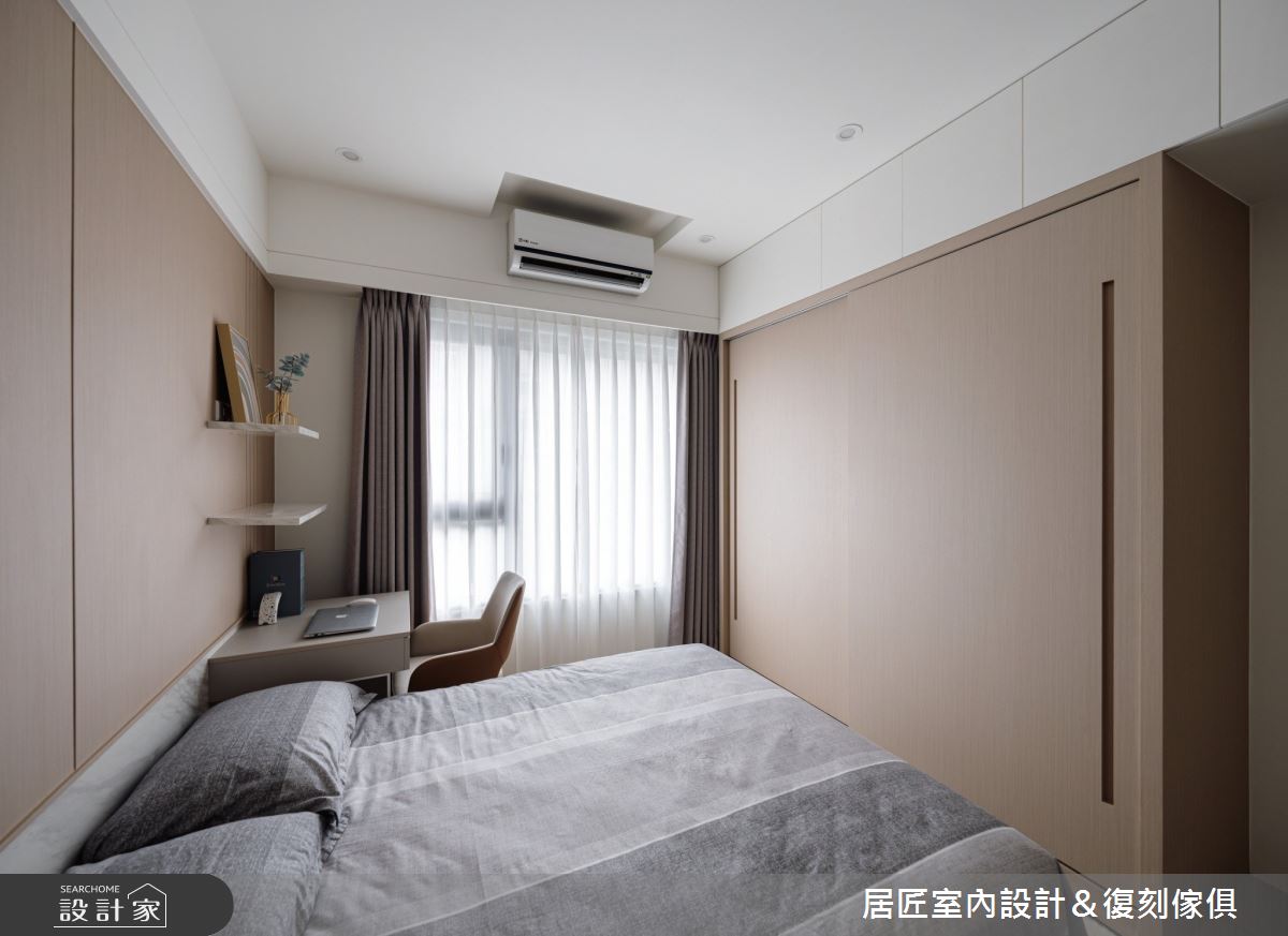 16坪新成屋(5年以下)＿混搭風臥室案例圖片＿居匠室內設計＆復刻傢俱＿居匠_60之4291