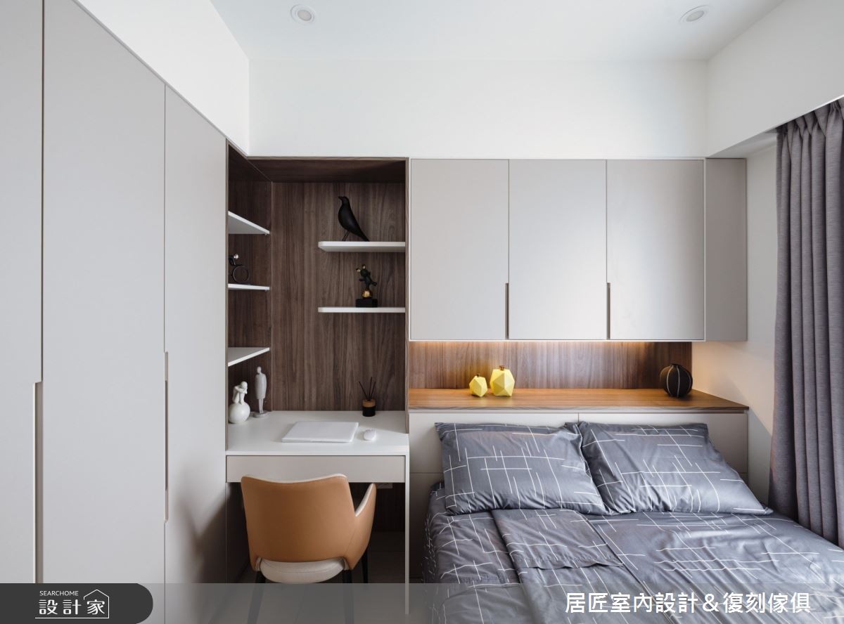 16坪新成屋(5年以下)＿混搭風客房案例圖片＿居匠室內設計＆復刻傢俱＿居匠_60之11