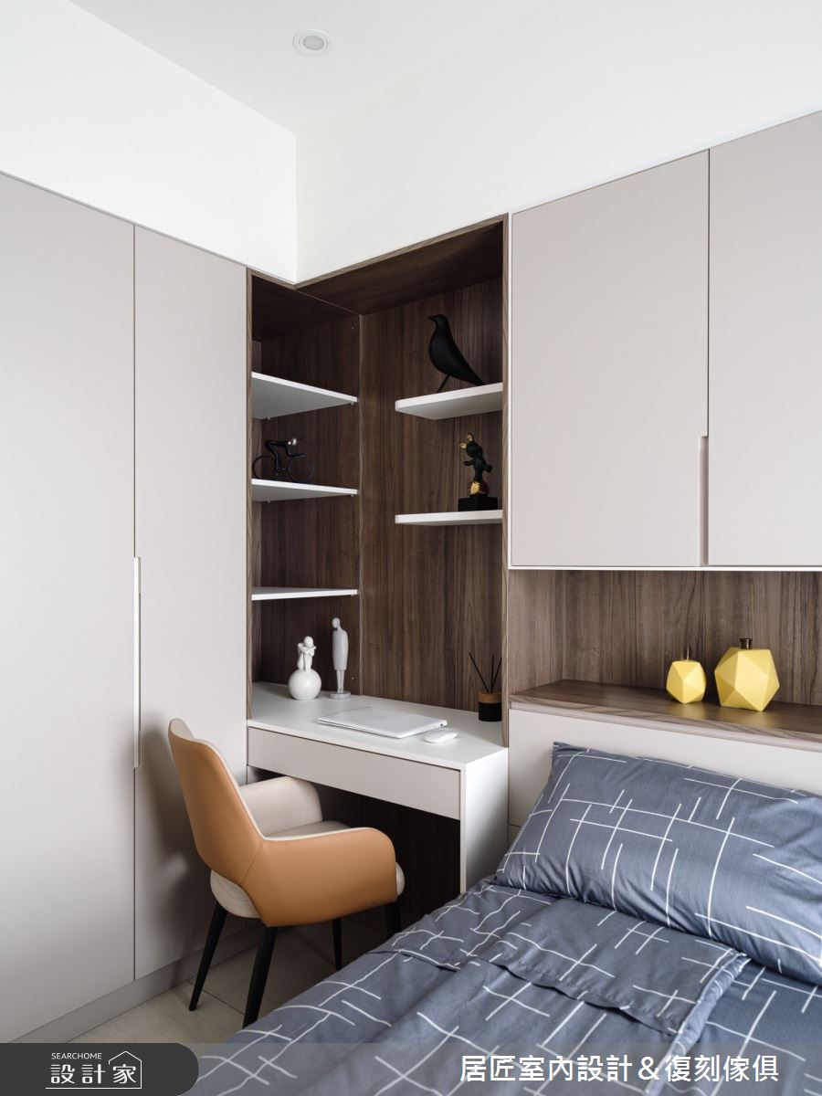16坪新成屋(5年以下)＿混搭風客房案例圖片＿居匠室內設計＆復刻傢俱＿居匠_60之12