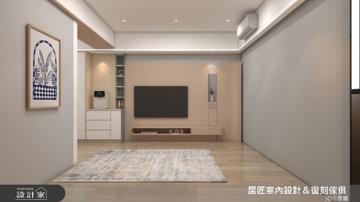 22坪中古屋(5~15年)＿北歐風臥室案例圖片＿居匠室內設計＆復刻傢俱＿居匠_61之6