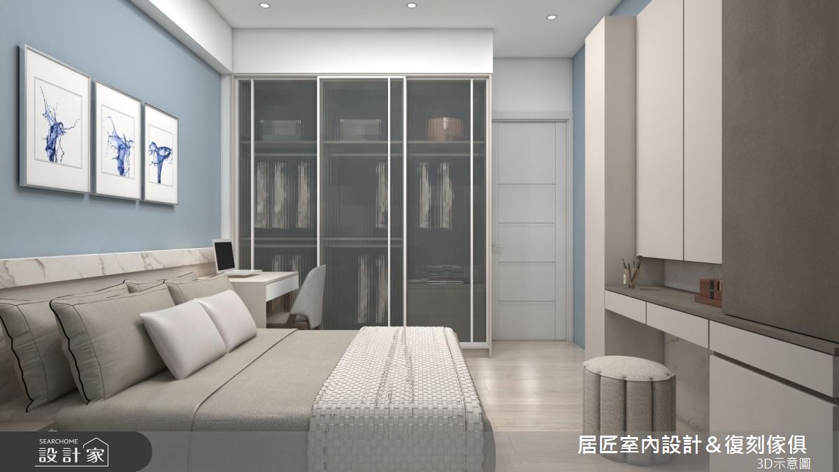 36坪中古屋(5~15年)＿現代風客房案例圖片＿居匠室內設計＆復刻傢俱＿居匠_62之12