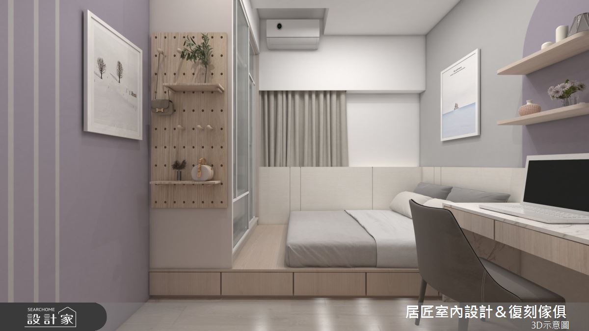 36坪中古屋(5~15年)＿現代風客房案例圖片＿居匠室內設計＆復刻傢俱＿居匠_62之14