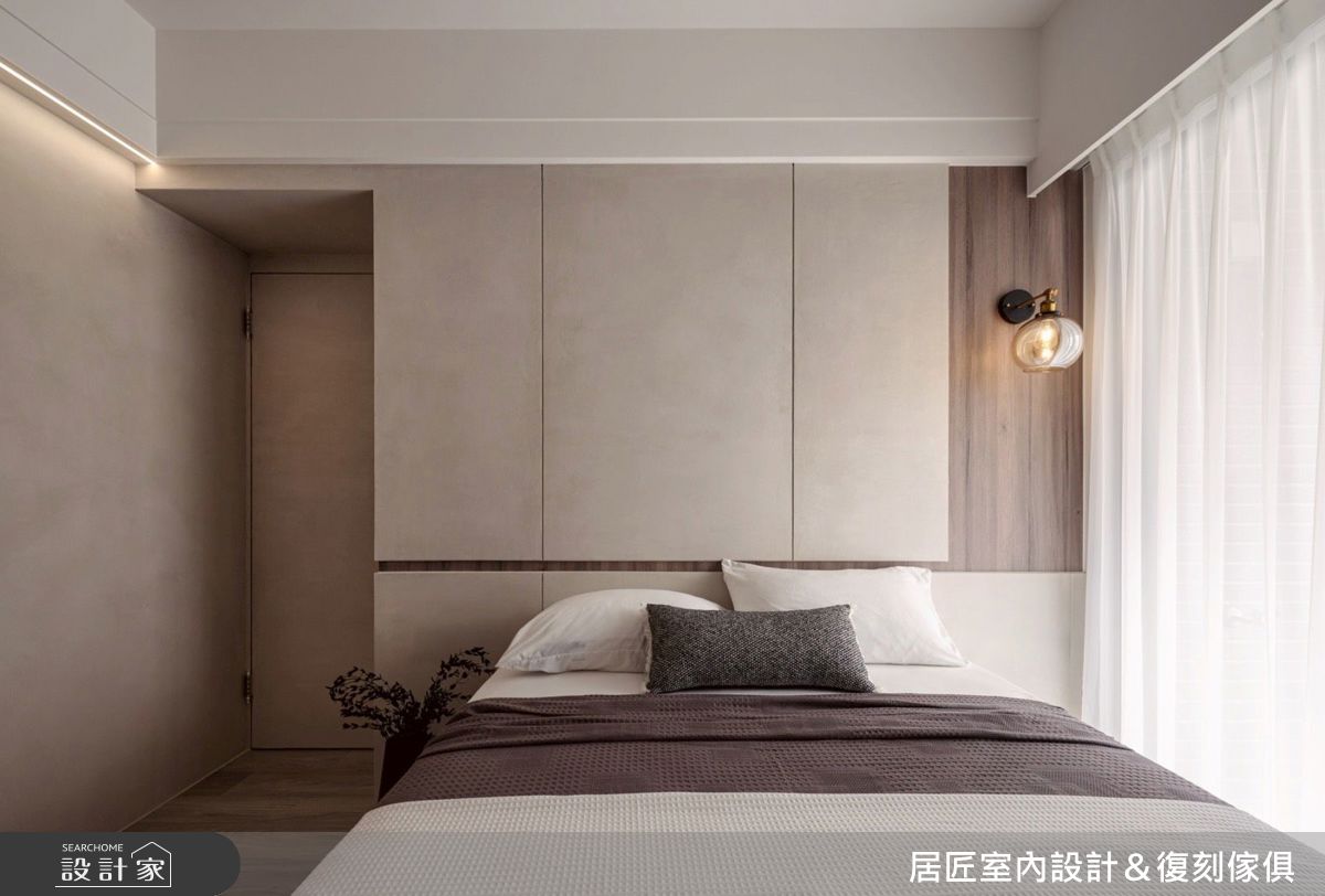 16坪新成屋(5年以下)＿現代風臥室案例圖片＿居匠室內設計＆復刻傢俱＿居匠_65之9