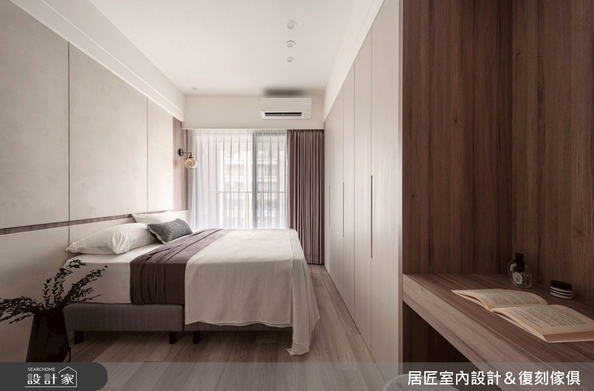 16坪新成屋(5年以下)＿現代風臥室案例圖片＿居匠室內設計＆復刻傢俱＿居匠_65之7