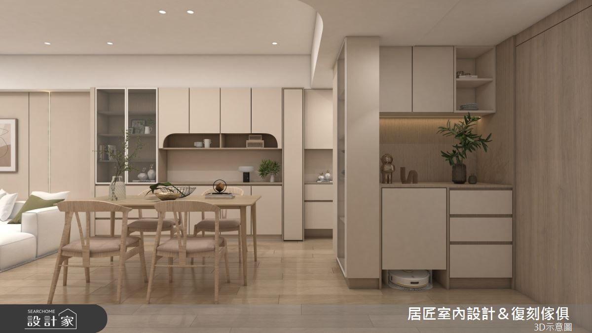 24坪新成屋(5年以下)＿奶茶風餐廳案例圖片＿居匠室內設計＆復刻傢俱＿居匠_70之6