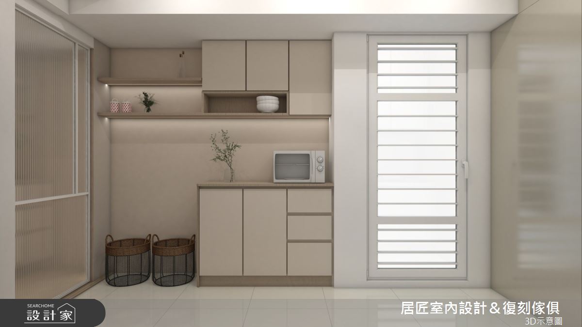 24坪新成屋(5年以下)＿奶茶風案例圖片＿居匠室內設計＆復刻傢俱＿居匠_70之7