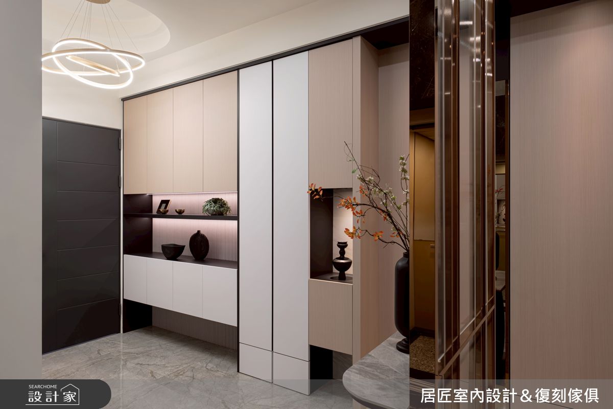 48坪新成屋(5年以下)＿現代風玄關案例圖片＿居匠室內設計＆復刻傢俱＿居匠_73之3