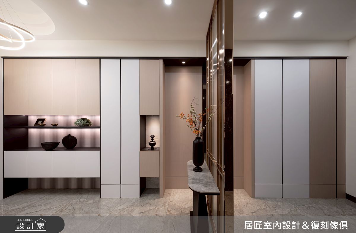 48坪新成屋(5年以下)＿現代風玄關案例圖片＿居匠室內設計＆復刻傢俱＿居匠_73之4