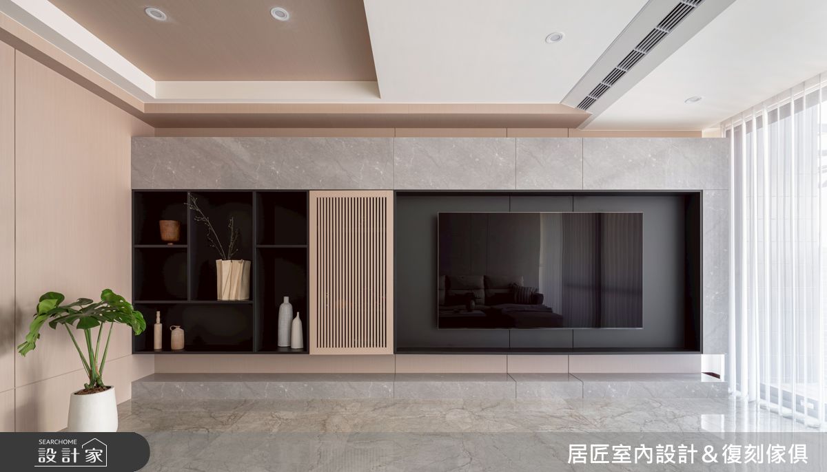 48坪新成屋(5年以下)＿現代風客廳案例圖片＿居匠室內設計＆復刻傢俱＿居匠_73之6