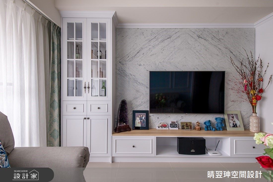 新成屋(5年以下)＿鄉村風客廳案例圖片＿晴翌珅空間設計＿晴翌珅_02_新竹之7