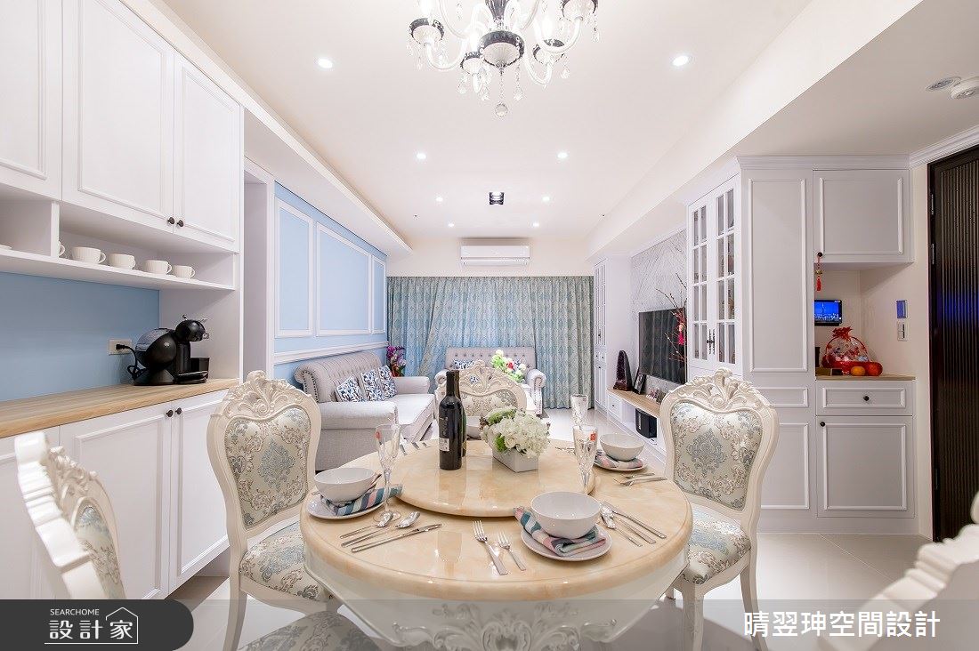 新成屋(5年以下)＿鄉村風餐廳案例圖片＿晴翌珅空間設計＿晴翌珅_02_新竹之11