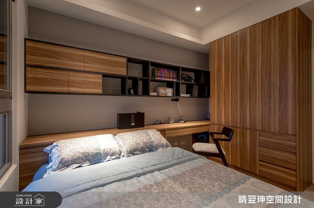 新成屋(5年以下)＿鄉村風臥室案例圖片＿晴翌珅空間設計＿晴翌珅_02_新竹之27