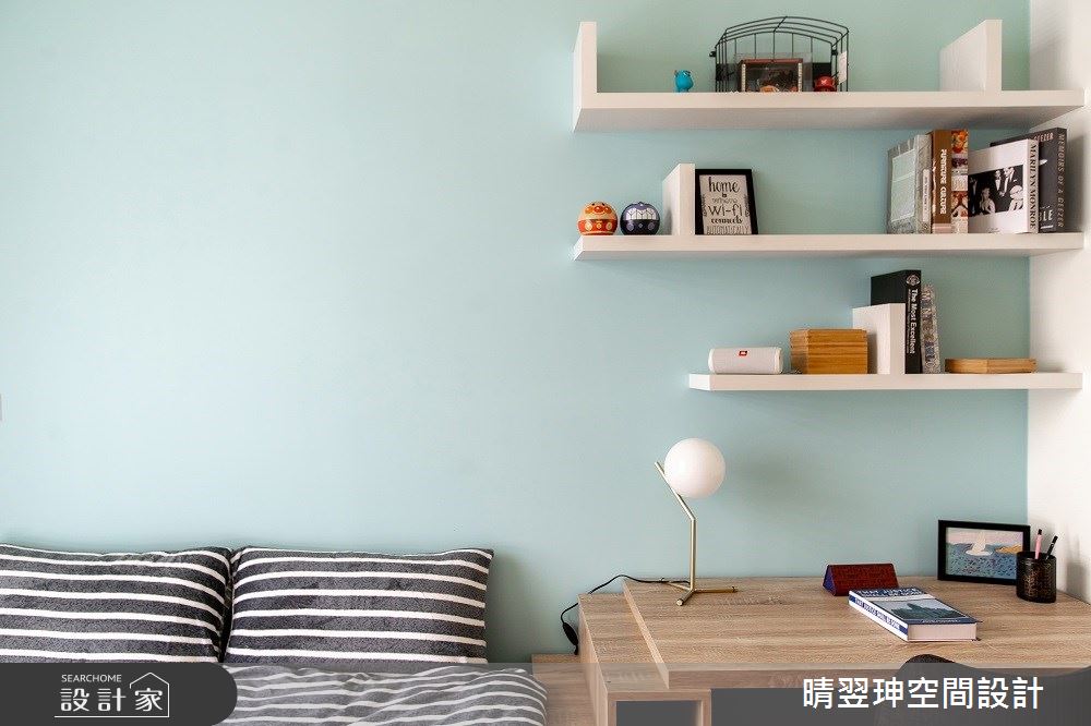 24坪新成屋(5年以下)＿北歐風臥室案例圖片＿晴翌珅空間設計＿晴翌珅_03_新竹之17