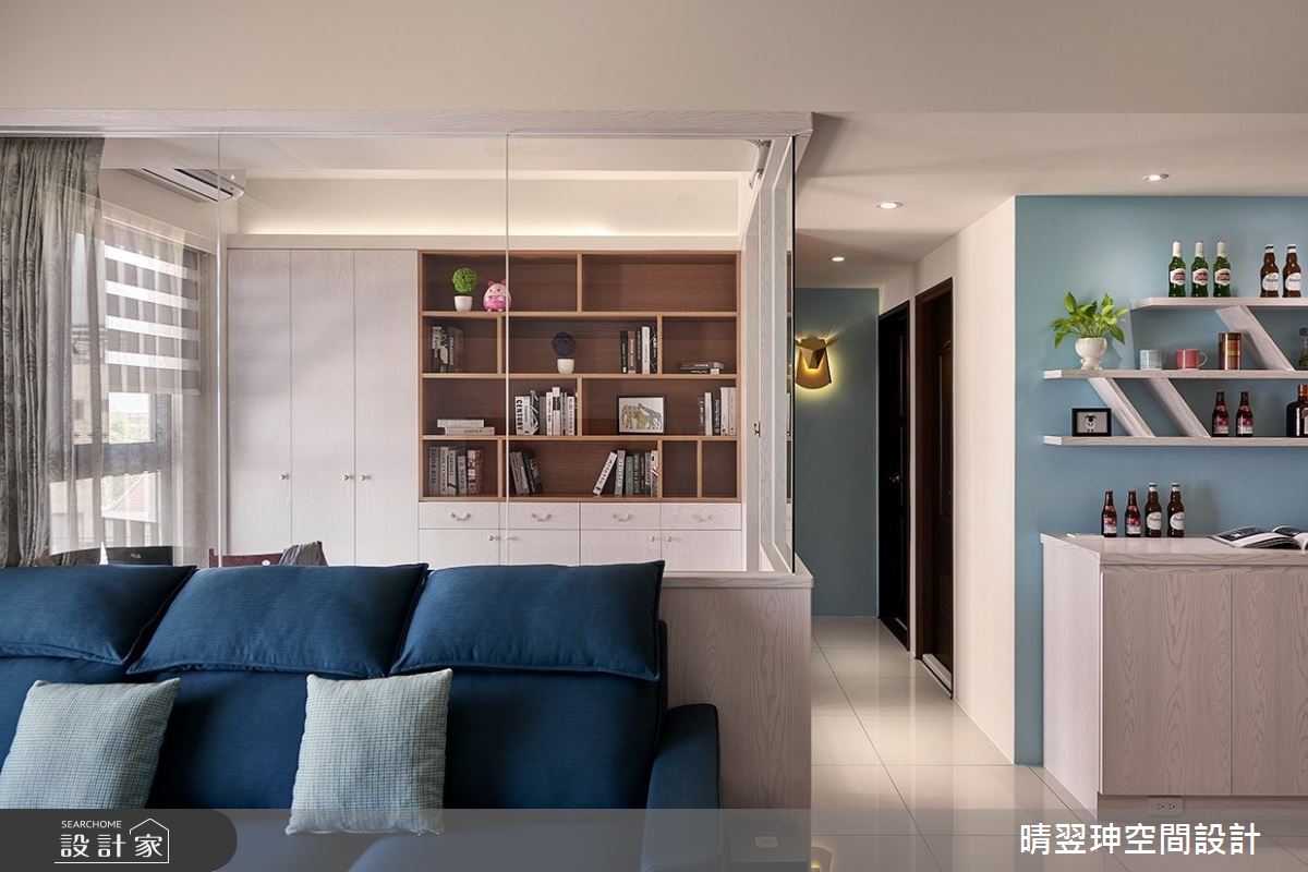 22坪新成屋(5年以下)＿北歐風客廳案例圖片＿晴翌珅空間設計＿晴翌珅_04_桃園之9
