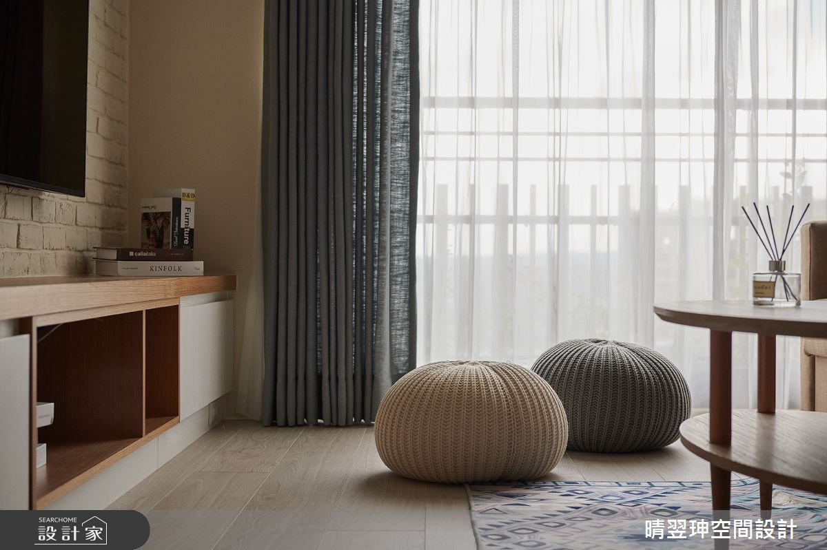 新成屋(5年以下)＿北歐風客廳案例圖片＿晴翌珅空間設計＿晴翌珅_05_新竹之6