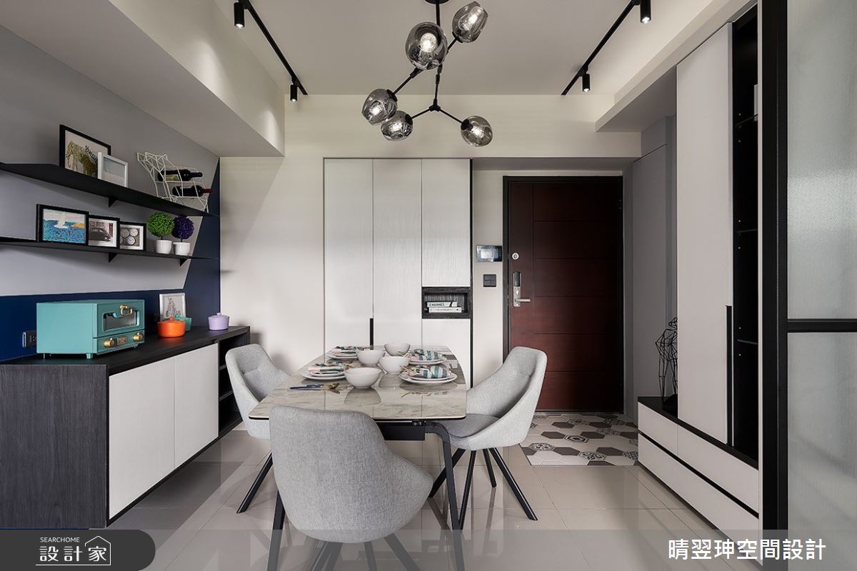 18坪新成屋(5年以下)＿工業風餐廳案例圖片＿晴翌珅空間設計＿晴翌珅_06_新竹之9