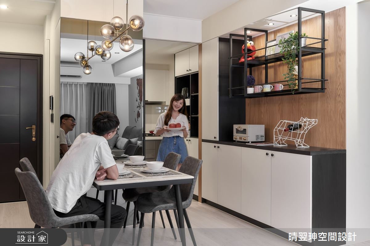 23坪新成屋(5年以下)＿北歐風餐廳案例圖片＿晴翌珅空間設計＿晴翌珅_07_新竹之15