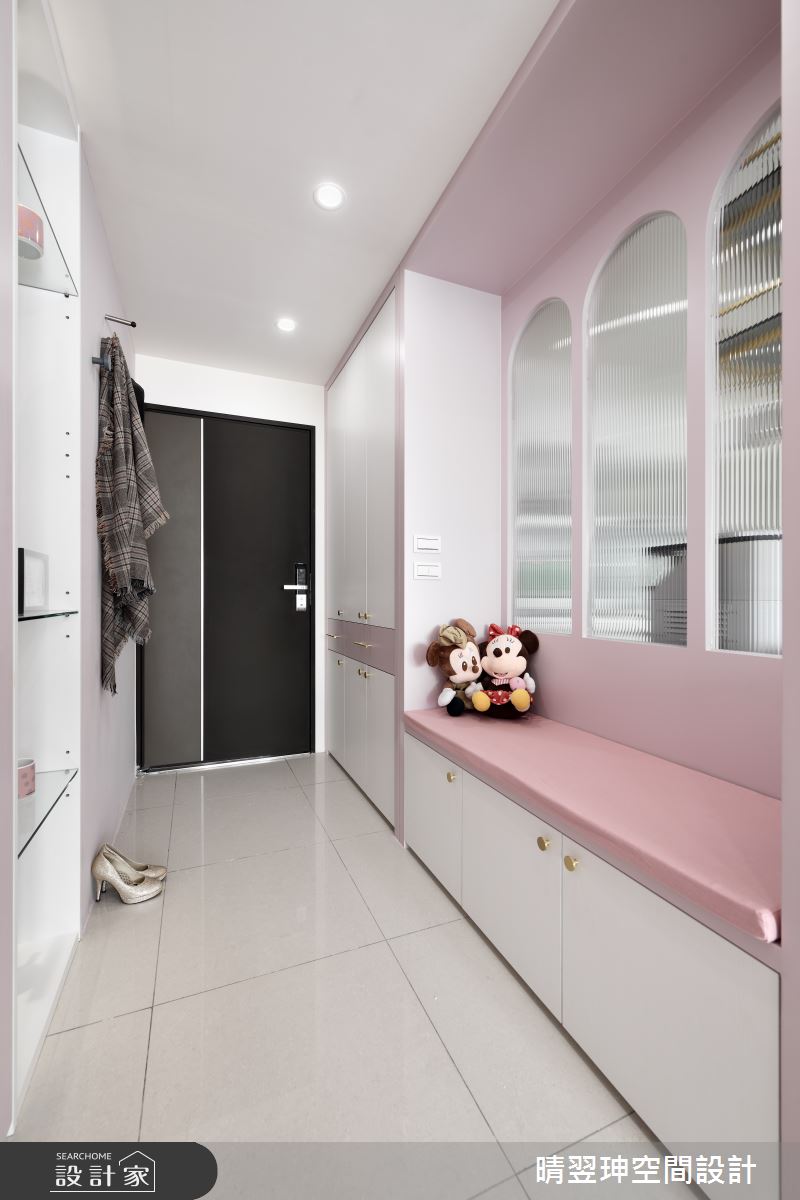 23坪新成屋(5年以下)＿北歐風玄關案例圖片＿晴翌珅空間設計＿晴翌珅_09_桃園之3